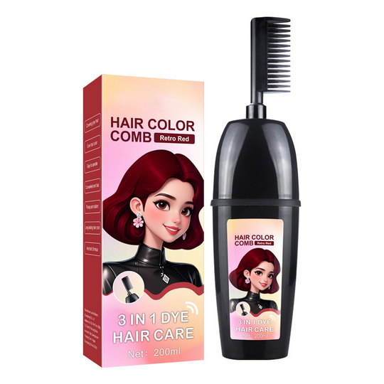 🔥Last Day Sale 35% OFF!🎉3-in-1 Hair Dye Comb