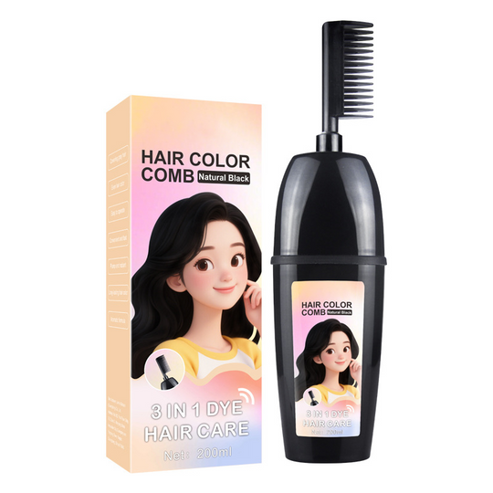 🔥Last Day Sale 35% OFF!🎉3-in-1 Hair Dye Comb
