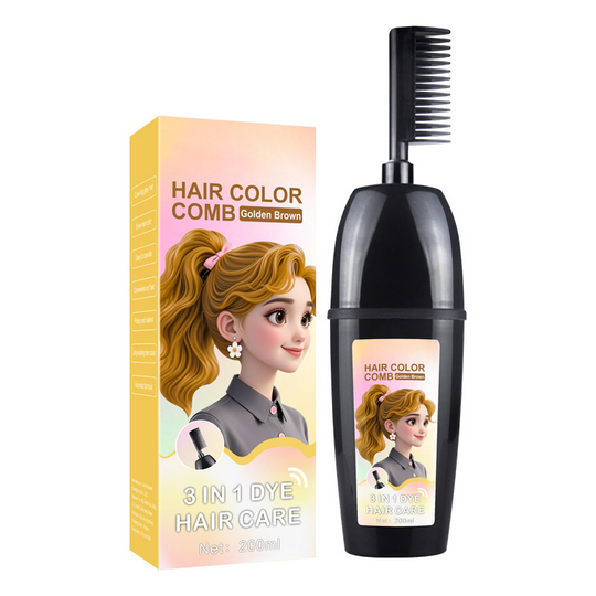 🔥Last Day Sale 35% OFF!🎉3-in-1 Hair Dye Comb