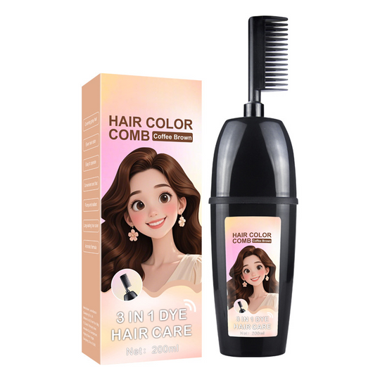 🔥Last Day Sale 35% OFF!🎉3-in-1 Hair Dye Comb