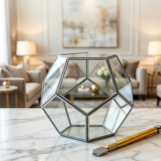 🏠 LIMITED-TIME 50% OFF! ✨Professional pen-style glass cutter – Carbide wheel, ergonomic grip, and precise cutting – perfect for mirrors, windows, or glass art