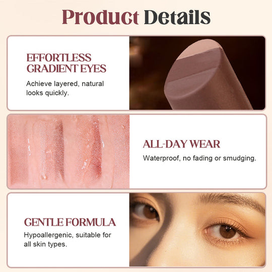 Soft-Toned Gradient Eyeshadow Stick