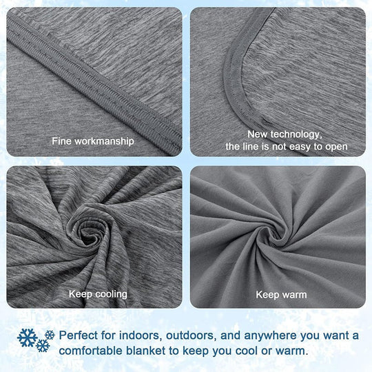 🏆LAST DAY SALE 40% OFF!!💕Smart Cooling Blanket❄️ Lightweight • Breathable • For Hot Sleepers & Night Sweats 😴