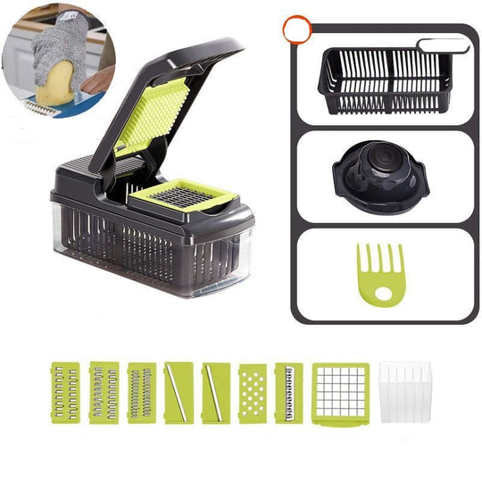 ⏰🎁Multifunctional Food Chopper with Container