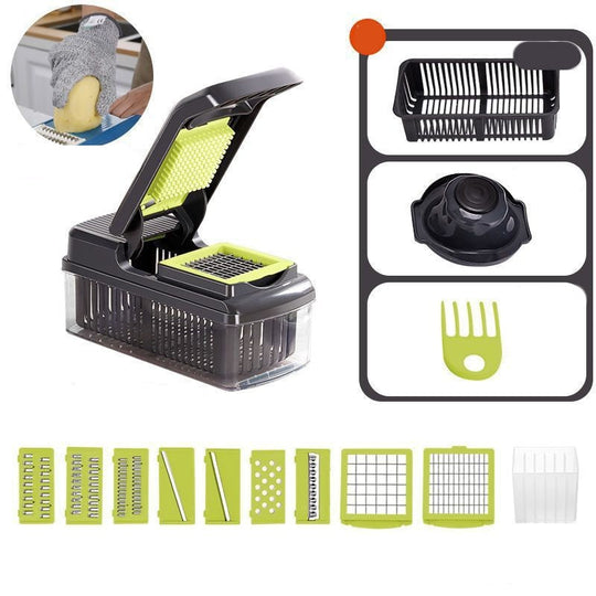 ⏰🎁Multifunctional Food Chopper with Container