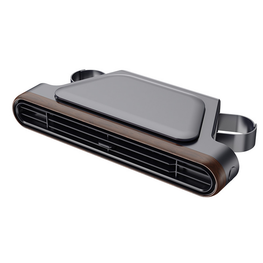 BreezGo™ Car Seat Fan 🌬️ – 3-Speed Rechargeable Clip-On Fan with 3000mAh Battery 🔋 | USB-C Charging ⚡ for Cars 🚗, Golf Buggies 🛺 & Campervans 🏕️