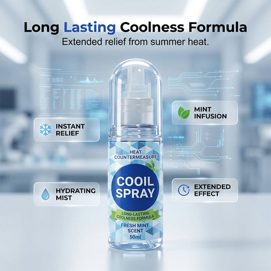 🥳2026 HOT SALE🥳💞50K+ SOLD!❄️💨 Long‑Lasting Cooling Spray – Instant icy blast, minty fresh. Beat the heat in seconds. Perfect for summer days & workouts! 🌞🧊