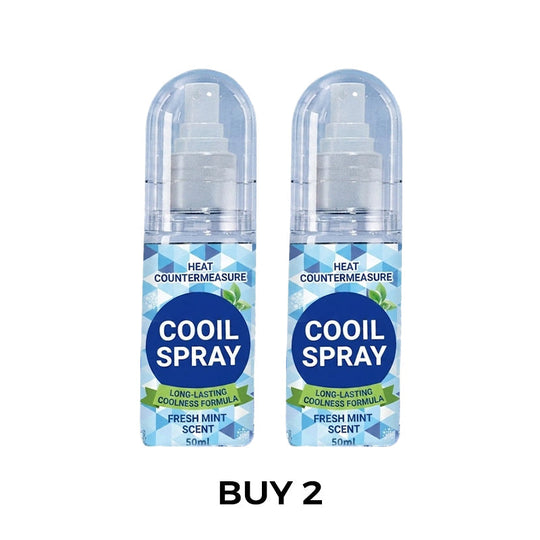 🥳2026 HOT SALE🥳💞50K+ SOLD!❄️💨 Long‑Lasting Cooling Spray – Instant icy blast, minty fresh. Beat the heat in seconds. Perfect for summer days & workouts! 🌞🧊