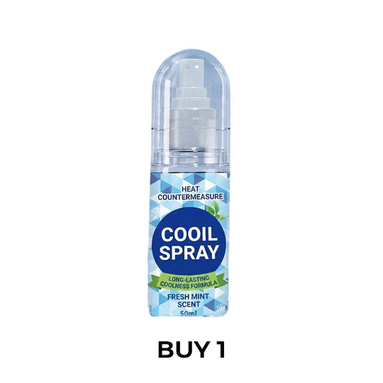 🥳2026 HOT SALE🥳💞50K+ SOLD!❄️💨 Long‑Lasting Cooling Spray – Instant icy blast, minty fresh. Beat the heat in seconds. Perfect for summer days & workouts! 🌞🧊
