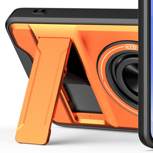Samsung Phone Case – Heavy-duty with camera cover & ring stand – Shockproof, precise cutouts & 360° rotating grip – all-around protection 🔒
