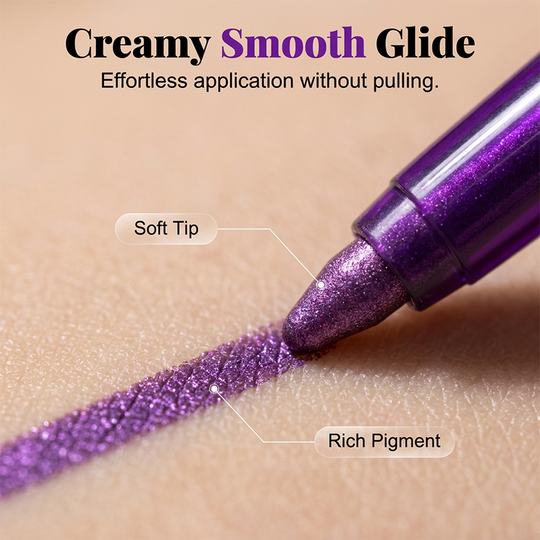 🎉BUY 1 GET 1 FREE🎉Colorful Smudge-Proof Glitter Eyeliner Pencil