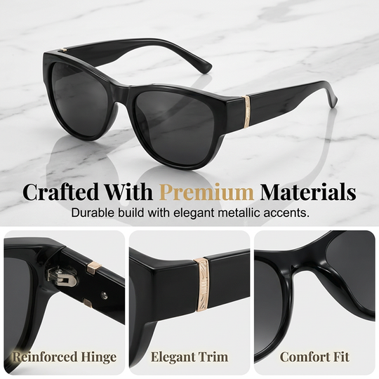 ☀️Big Sunglasses to Wear Over Glasses for Women✨
