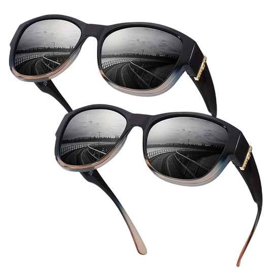 ☀️Big Sunglasses to Wear Over Glasses for Women✨
