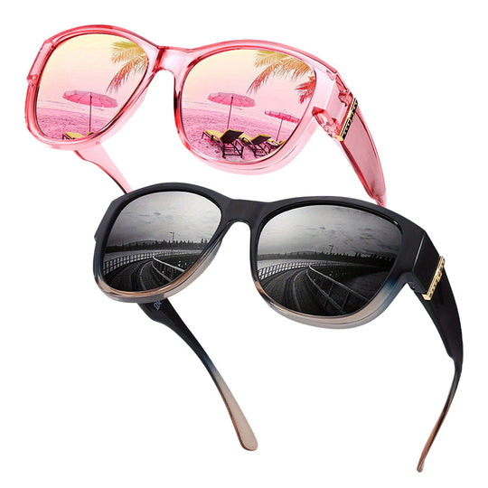☀️Big Sunglasses to Wear Over Glasses for Women✨