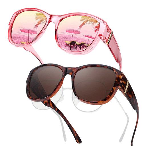 ☀️Big Sunglasses to Wear Over Glasses for Women✨