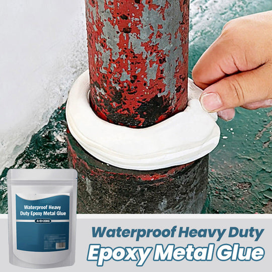 Heavy Duty Waterproof Epoxy Metal Glue | Fast-Setting Adhesive for Metal, Wood, Stone & Ceramic Repair