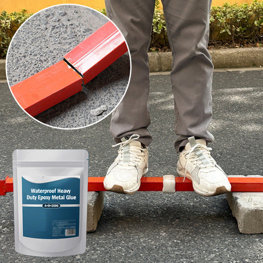 Heavy Duty Waterproof Epoxy Metal Glue | Fast-Setting Adhesive for Metal, Wood, Stone & Ceramic Repair