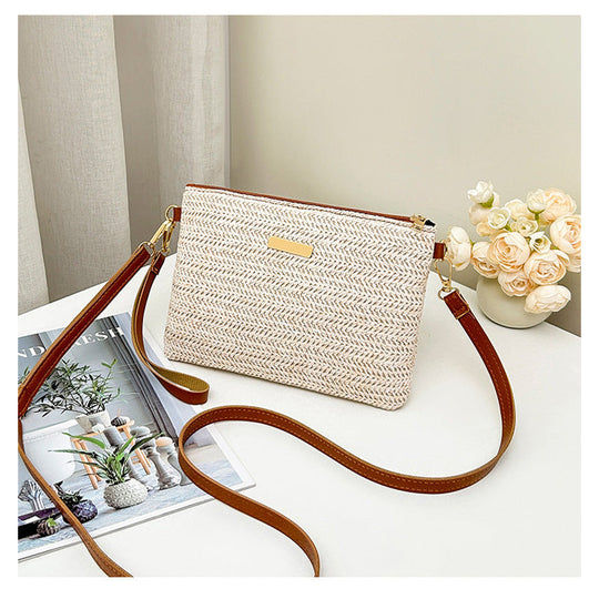 ⏳Time-Limited Special⏰Women's Woven Straw Shoulder Clutch Bag👜
