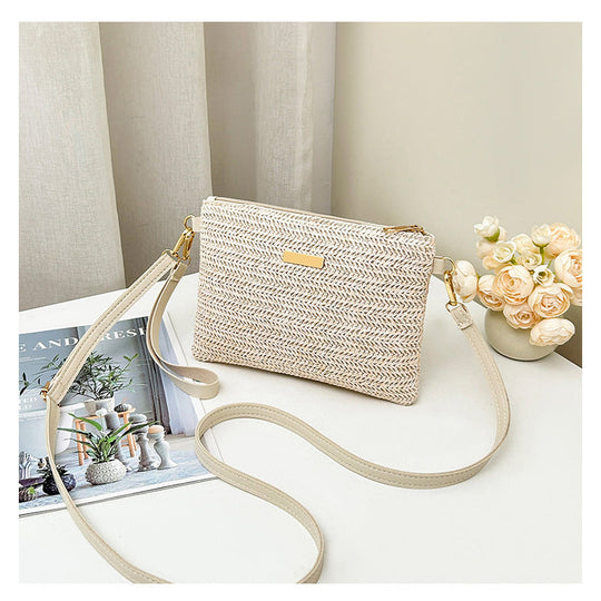 ⏳Time-Limited Special⏰Women's Woven Straw Shoulder Clutch Bag👜