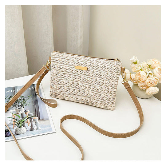 ⏳Time-Limited Special⏰Women's Woven Straw Shoulder Clutch Bag👜