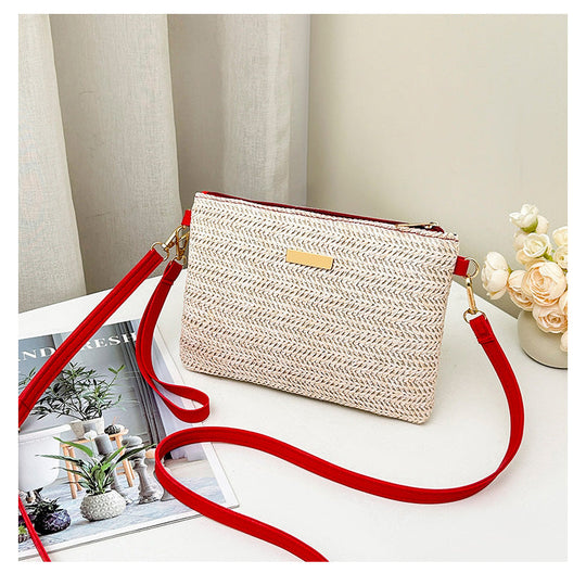 ⏳Time-Limited Special⏰Women's Woven Straw Shoulder Clutch Bag👜