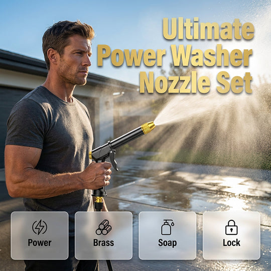 High-Pressure Washer Spray Nozzle Set