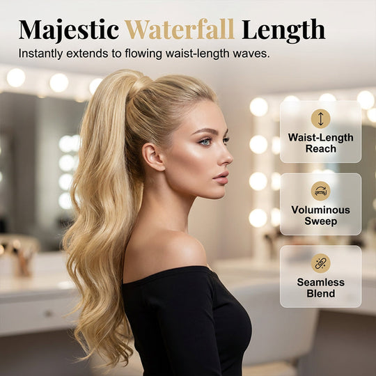 ⚽️🏆️World Cup Sale:50% OFF🎉70K+ SOLD! 🥳🌸Multi-Layered High Ponytail Wig