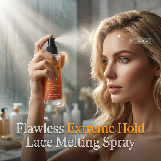 🥳2026 HOT SALE🥳💞50K+ SOLD!🧴🌿 50% OFF! Lace Wig Melting Spray – Moisturising formula, stops itching. Strong hold, easy wash out. Perfect melt every time! 💇‍♀️✨