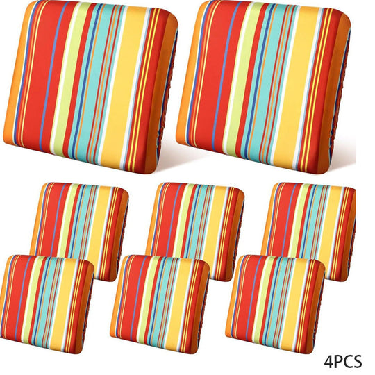 Patio Sofa Cushion Cover – Stretch, Water-Resistant