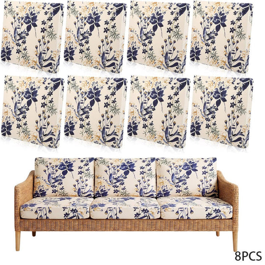 Patio Sofa Cushion Cover – Stretch, Water-Resistant