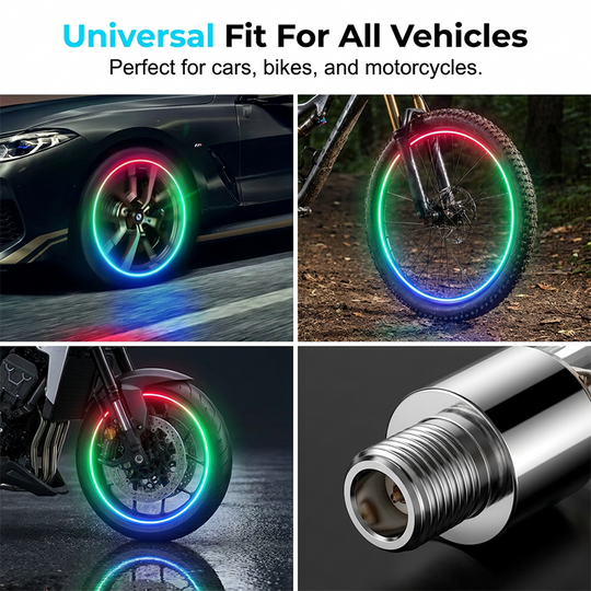 ⏳Limited-time 50% off⏰Smart Motion-Activated LED Wheel Lights⚙️💡