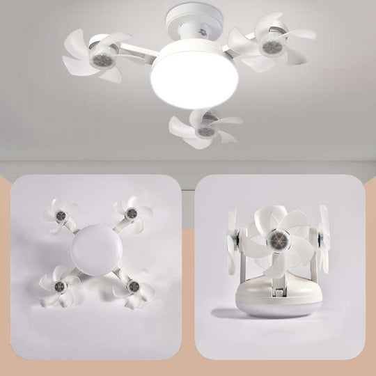 🌀40% OFF NOW! 💡Ceiling Fan with E27 Socket – Silent 2-in-1 LED Fan with Remote Control – Cool & Light in One 🏠