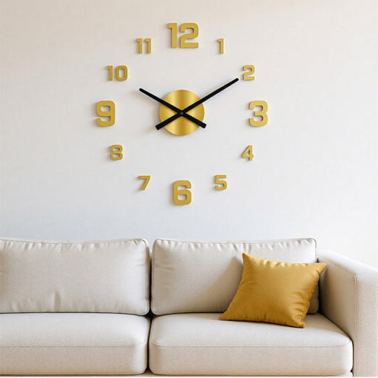 🕒Modern 3D Digital Wall Clock – Silent Acrylic Luminous Wall Decor, Night Glow Easy-Read Time Display, Stylish Home Decoration & Gift