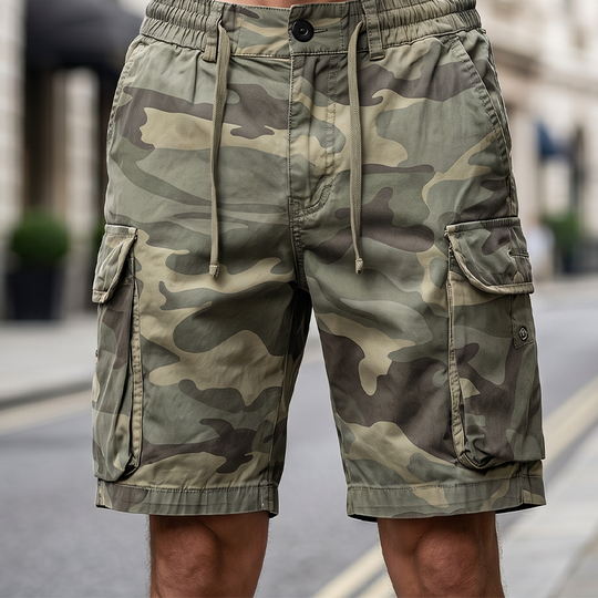 🩳 LIMITED-TIME 35% OFF! ✨ Men's Casual Relaxed Fit Cargo Shorts – Multi-Pockets, Breathable, Rugged 🌲
