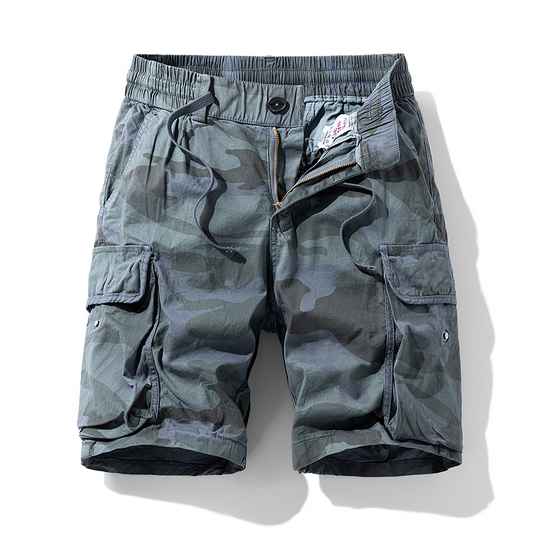 🩳 LIMITED-TIME 35% OFF! ✨ Men's Casual Relaxed Fit Cargo Shorts – Multi-Pockets, Breathable, Rugged 🌲