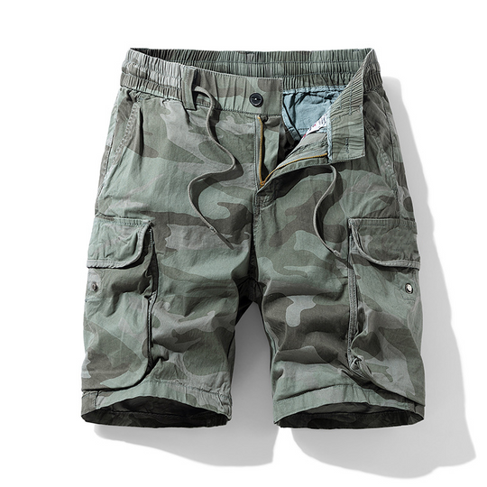 🩳 LIMITED-TIME 35% OFF! ✨ Men's Casual Relaxed Fit Cargo Shorts – Multi-Pockets, Breathable, Rugged 🌲