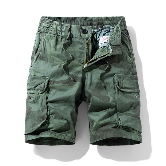 🩳 LIMITED-TIME 35% OFF! ✨ Men's Casual Relaxed Fit Cargo Shorts – Multi-Pockets, Breathable, Rugged 🌲