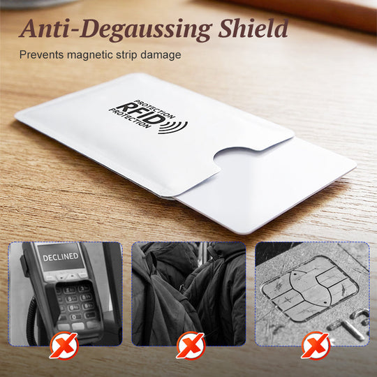 RFID Blocking Credit Card Sleeves — 5PCS⭐
