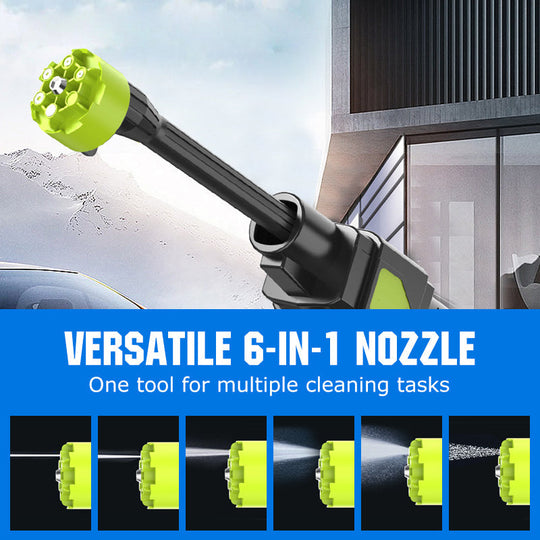 SEESE Cordless Pressure Washer and Single Port Charger Base, Bottle Portable Washer for Car,Home Cleaning & Garden Watering