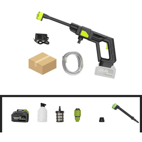 SEESE Cordless Pressure Washer and Single Port Charger Base, Bottle Portable Washer for Car,Home Cleaning & Garden Watering