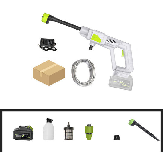 SEESE Cordless Pressure Washer and Single Port Charger Base, Bottle Portable Washer for Car,Home Cleaning & Garden Watering
