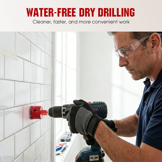 🏠 LIMITED-TIME 35% OFF! ✨Professional Dry Drilling Hole Saw Kit (6-35mm)