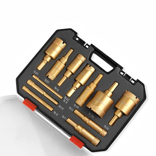 🏠 LIMITED-TIME 35% OFF! ✨Professional Dry Drilling Hole Saw Kit (6-35mm)