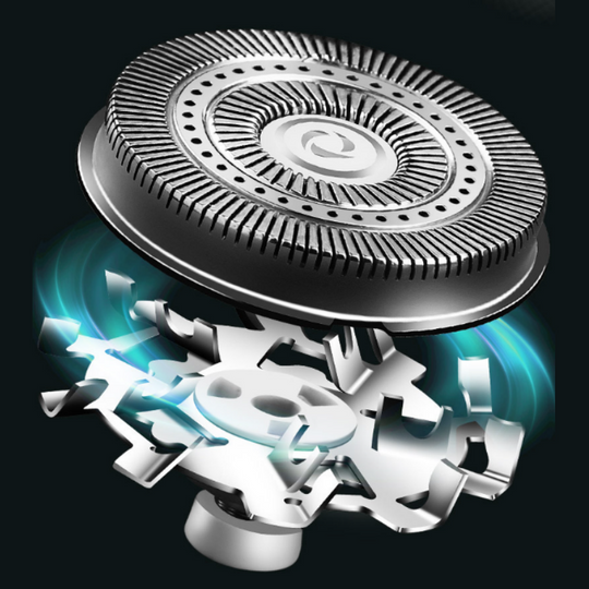 Mini Electric Shaver – 18 Blades, 3D Floating Heads & LED Display – Wet/Dry, Quiet & Travel-Ready