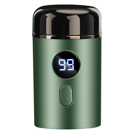 Mini Electric Shaver – 18 Blades, 3D Floating Heads & LED Display – Wet/Dry, Quiet & Travel-Ready