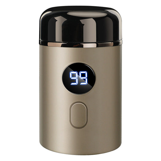 Mini Electric Shaver – 18 Blades, 3D Floating Heads & LED Display – Wet/Dry, Quiet & Travel-Ready