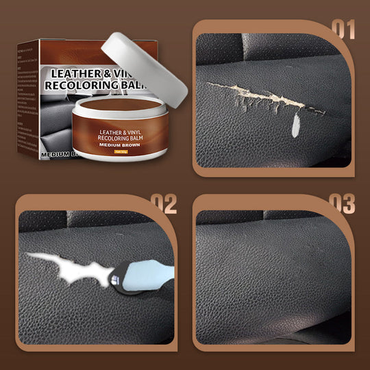Buy 2 Get 1 Free🏆Leather Repair Paste – Fills scratches & scuffs, restores texture. Available in multiple colours. Save your favourite sofa!