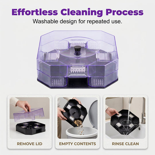 Reusable Effective Roach Trap， Non-Toxic Sticky Cockroach Catcher for Kitchen Home Indoor Pest Control