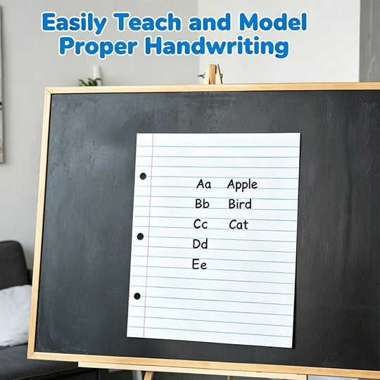 📝FLASH SALE! Lined Magnetic Dry Erase Whiteboard – Smudge-Free Wipeable Surface, Sticks To Fridges & Steel Cabinets!