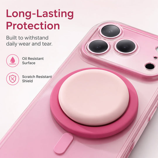 🧲 Magnetic Gradient Phone Case with Built-in Stand – Strong magnet, gradient design & adjustable stand – Perfect for hands-free viewing & daily protection ✨